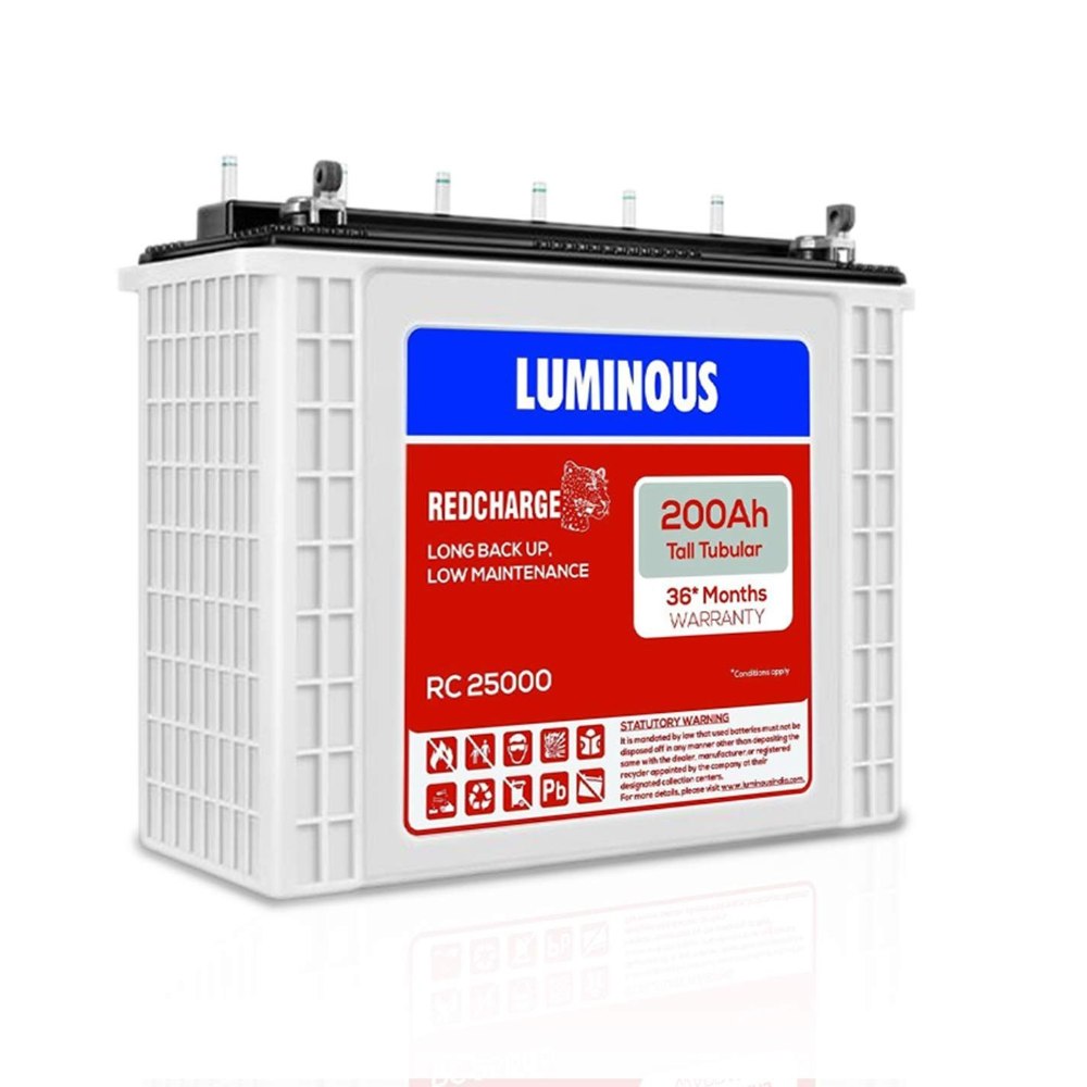 Luminous Red Charge RC 25000 200 Ah Recyclable Inverter Battery